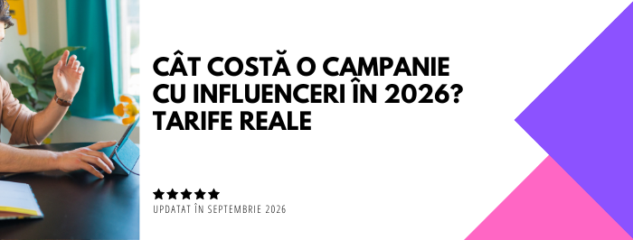 Cat costa o campanie cu influenceri