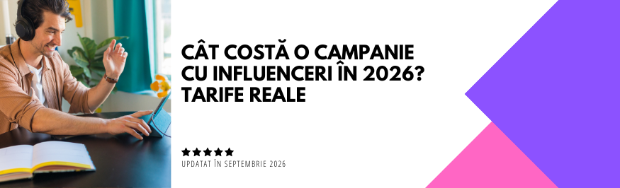 Cat costa o campanie cu influenceri