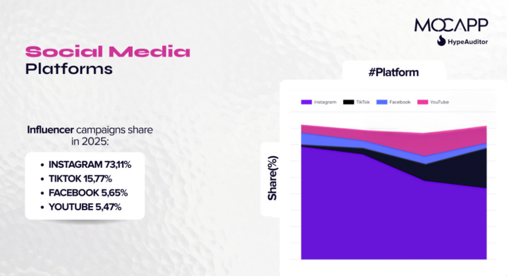 Social Media Platforms - Influencer Marketing în România