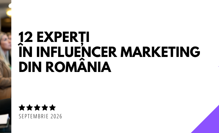 Experti Influencer Marketing România - banner