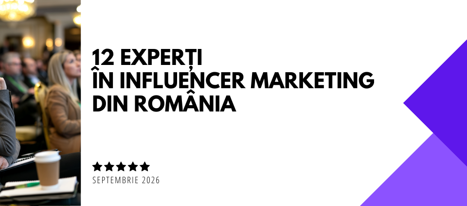 Experti Influencer Marketing România - banner